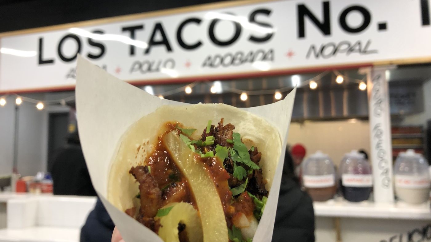 Tacos at Los Tacos No.1, New York